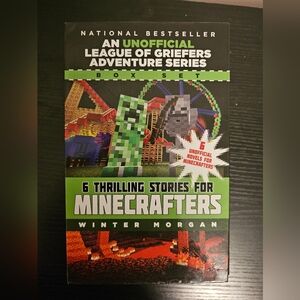 Minecraft paperback book boxset